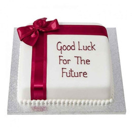Good Luck Fondant Cake