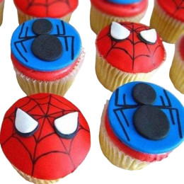 Meet The Spiderman Cupcakes