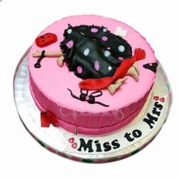 Miss To Mrs Cake