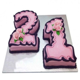 Numeric Birthday Cake