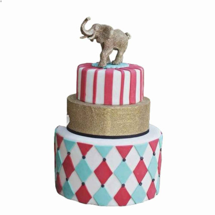 Party Elephant Cake