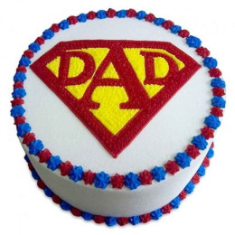 Super Cake For A Super Dad