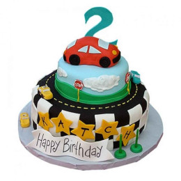 The Cool Car Cake