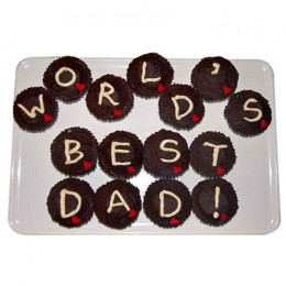 Worlds Best Dad Cupcakes