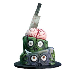 Zombie Heads Cake