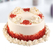Creamy Swirl Red Cake