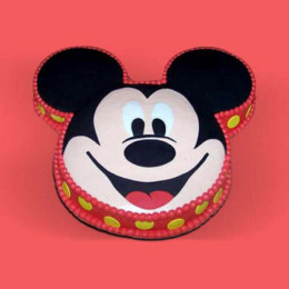 Soft Mickey Face Cake