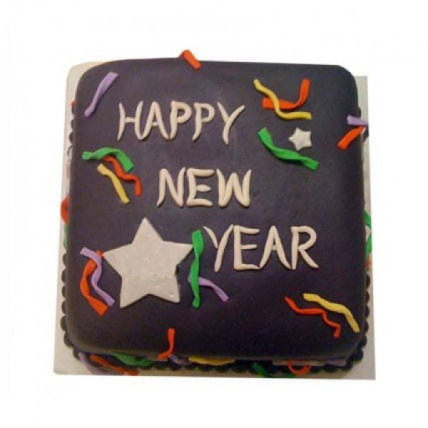 Chocolaty New Year Cake