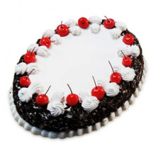 Oval Blackforest Spell 1Kg Parent Cake
