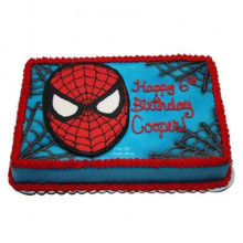 Mask Of Spiderman Cake