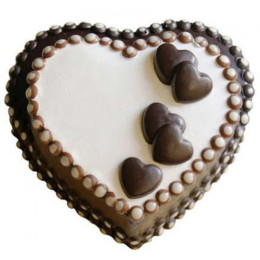 Special Heart Chocolate Cake