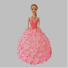 Classy Barbie Cake