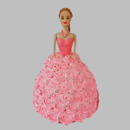 Classy Barbie Cake