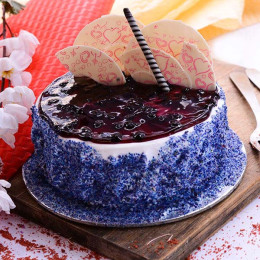 Blueberry Jelly Cake