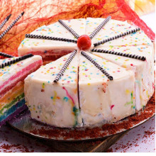 Rainbow Surprise Cake