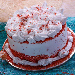 Red Velvet Swirl Cake