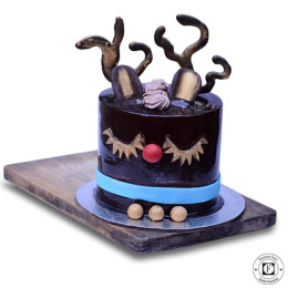 Raindeer Christmas Cake