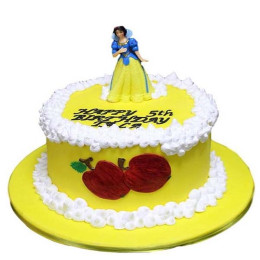 Snow White Cream Cake