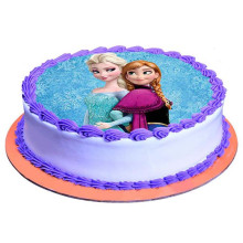Elsa & Anna Cake