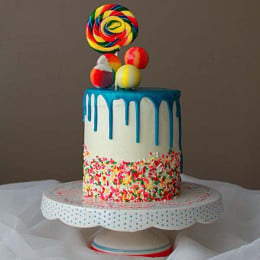 Sprinkle Lollypop Cake