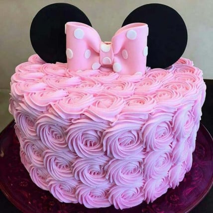 Minnie Rosette Cake