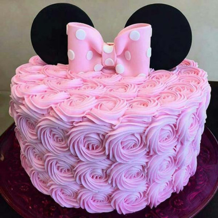 Minnie Rosette Cake