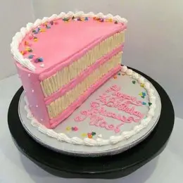 Raining Confetti Cake