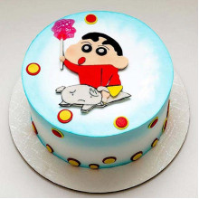 Shinchan n shiro Cake