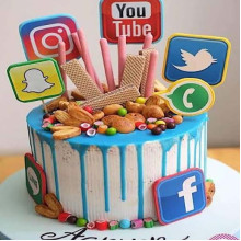 Social Personality Cake