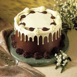 Melting Hearts Cake
