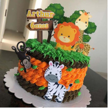 Jungle Safari Cake