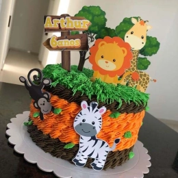 Jungle Safari Cake