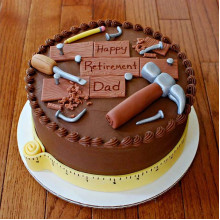 Tired n Retired Cake