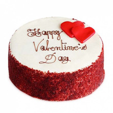 Valentine Red Velvet Cake