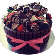 Strawberry Choco Desire Cake