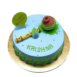 Symbol of Krishna Cake