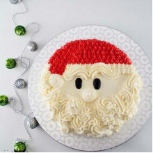 Snow Santa Cake