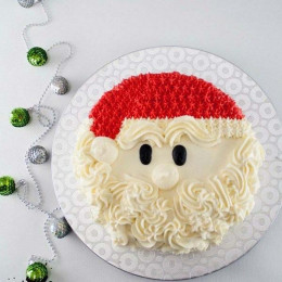 Snow Santa Cake