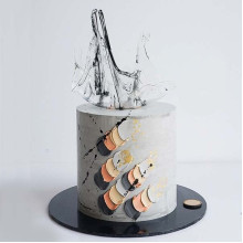 Peerless Isomalt Cake