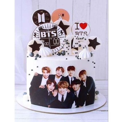Bts Boys Cake