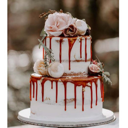 Dripping Love Cake