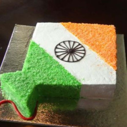 Divine Tricolour Kite Cake