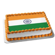 Tricolour Flag Cake