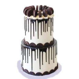 Oreo Dip Tier Cake