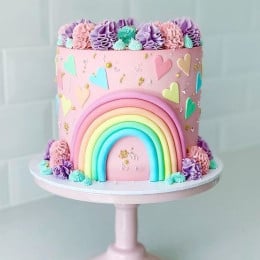 Rainbow Magic Cake