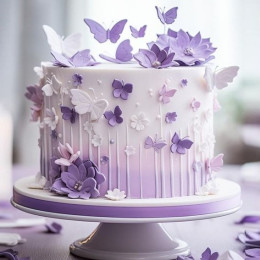 Radiant Elegance Cake