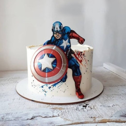 Captain America Cake