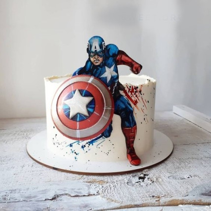 Captain America Cake
