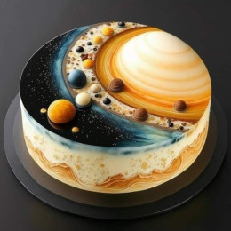 Solar Flare Cake