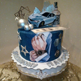 Gentlemen Style Cake